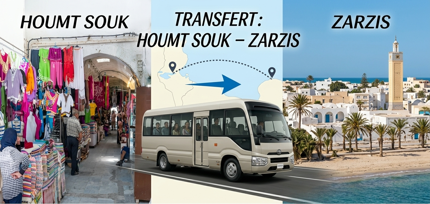 Transfert Houmt Souk – Zarzis